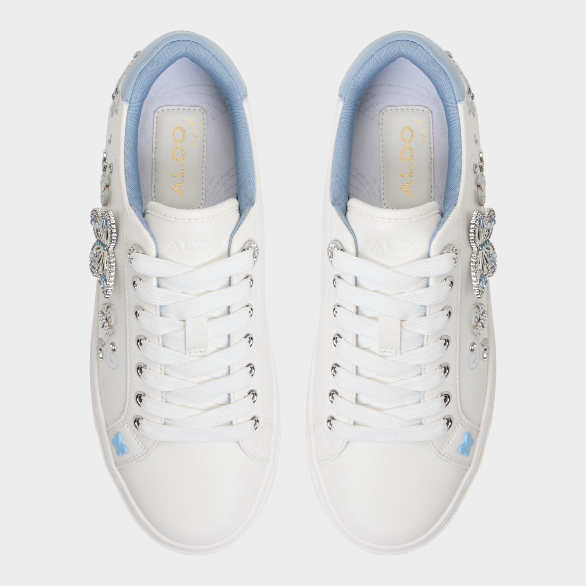 White/Multi Saxony White/Multi Women's Platform and wedge sneakers - Low top sneaker | Aldo