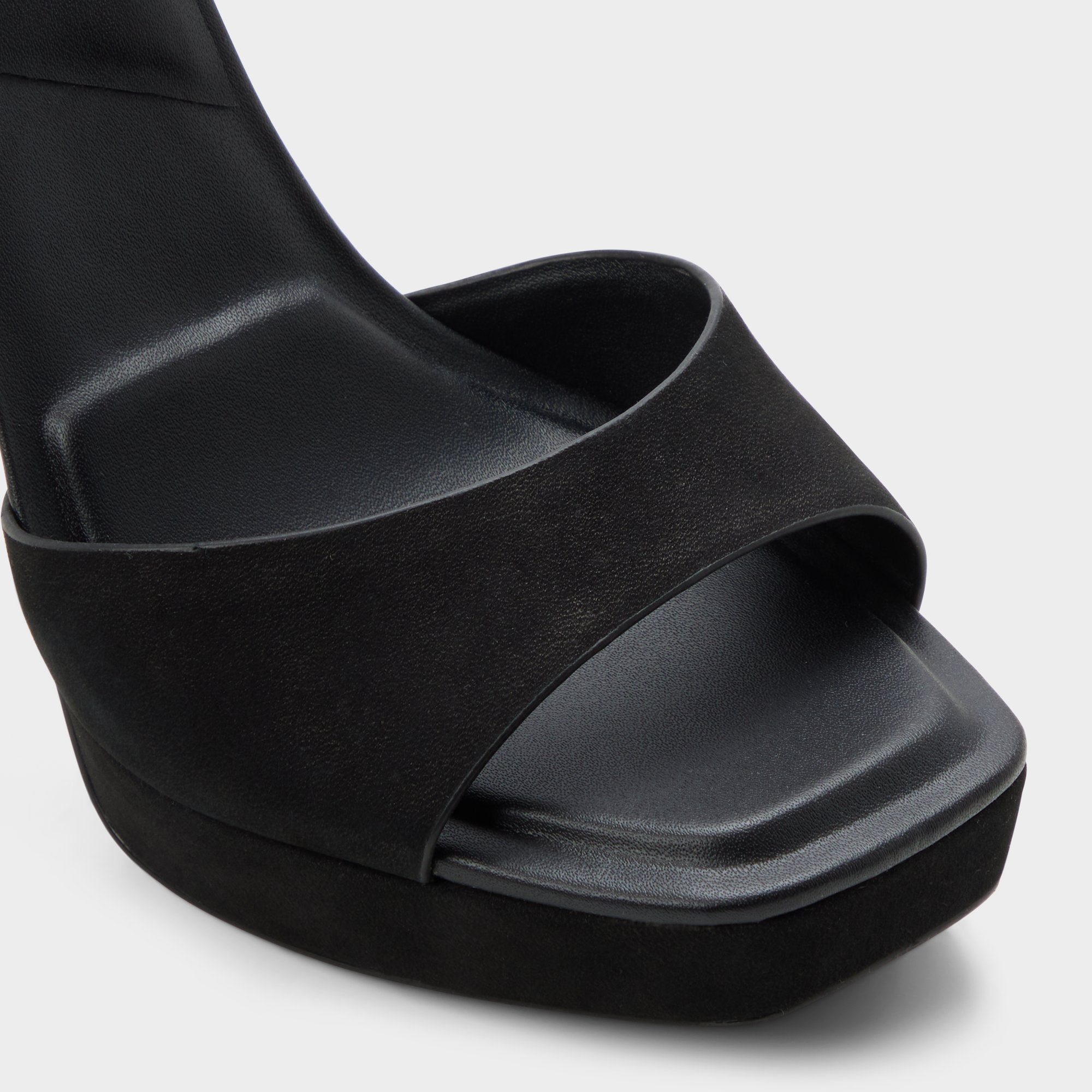 Other black Medusa in Other Black 14266744 - Strappy heeled sandal, Platform | Aldo