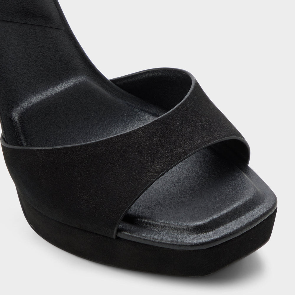 Other black Medusa in Other Black 14266744 - Strappy heeled sandal, Platform | Aldo