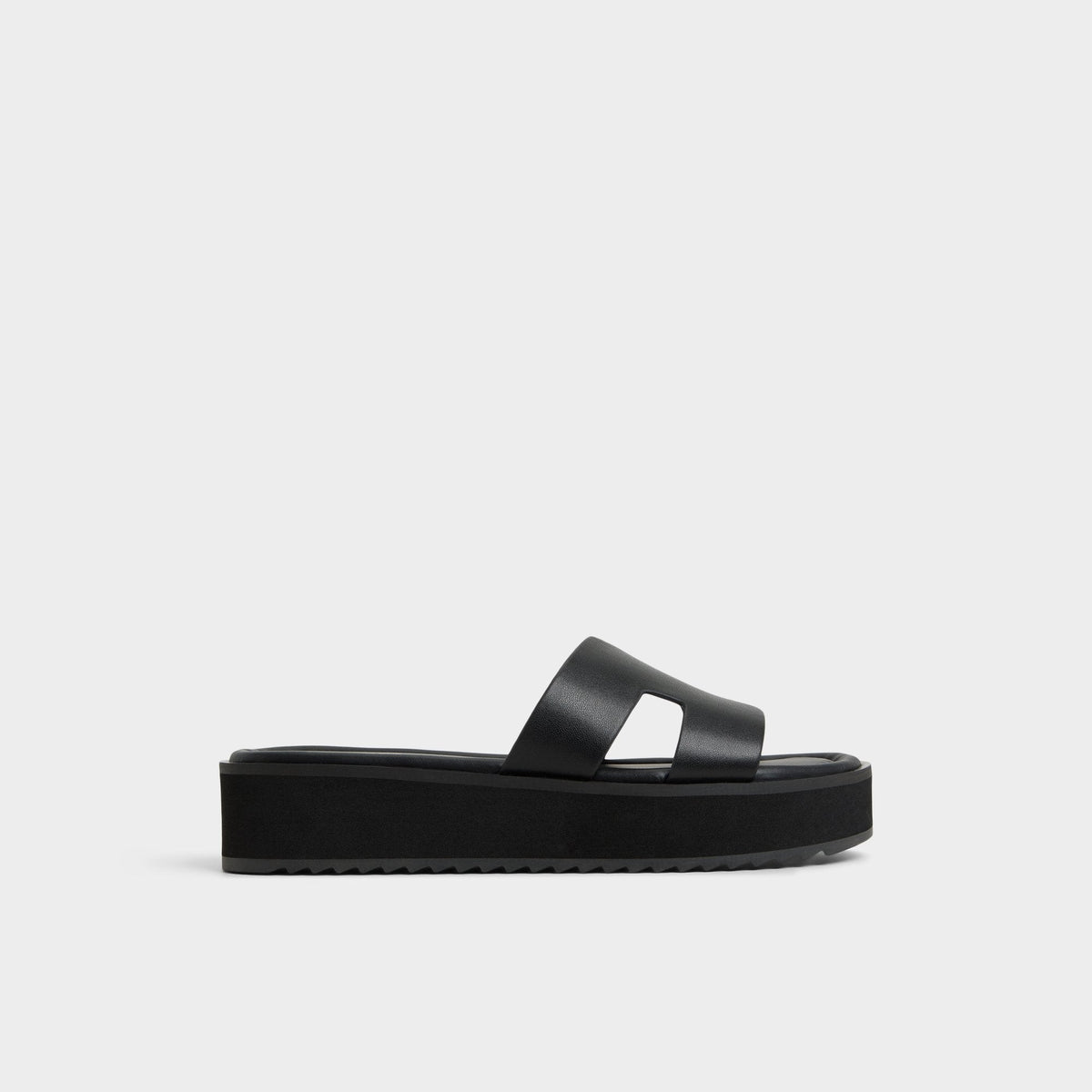 Black Anayelie in Black - Slide sandal, Platform | Aldo