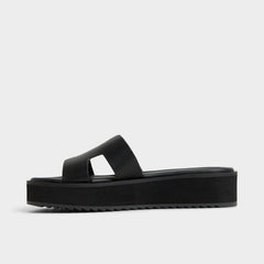 Black Anayelie in Black - Slide sandal, Platform | Aldo
