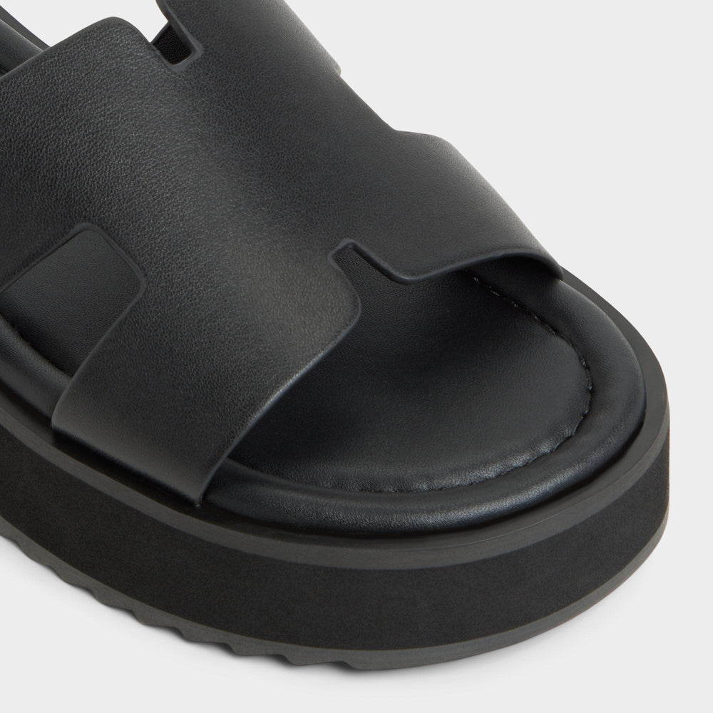 Black Anayelie in Black - Slide sandal, Platform | Aldo