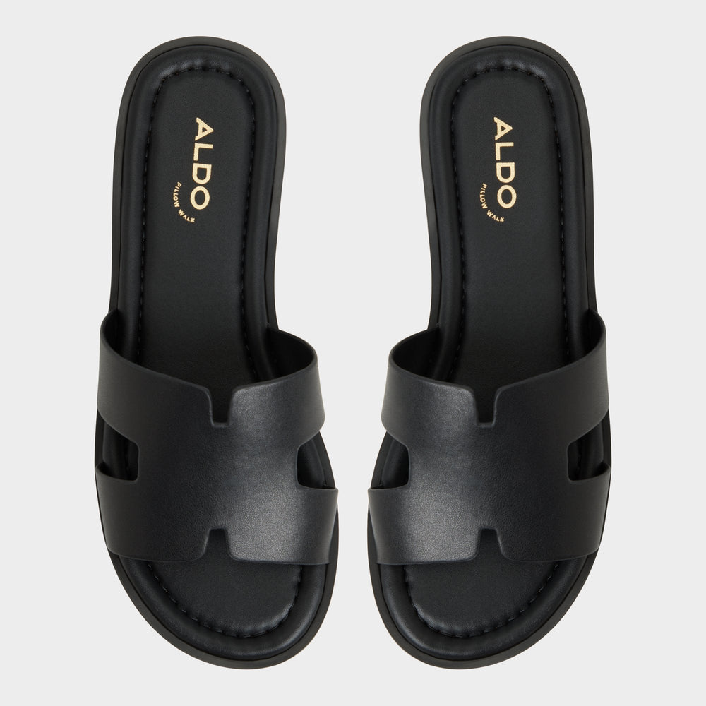 Black Anayelie in Black - Slide sandal, Platform | Aldo