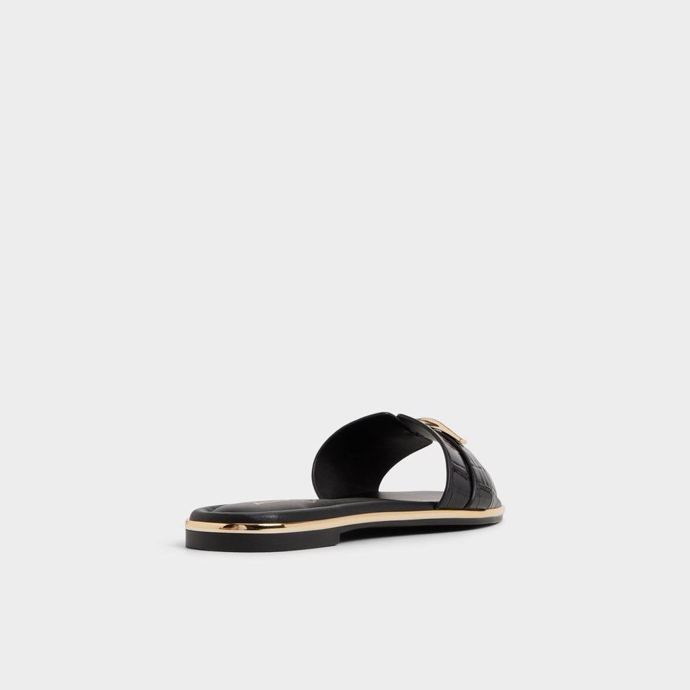 Black Darlina in Black - Slide sandal | Aldo