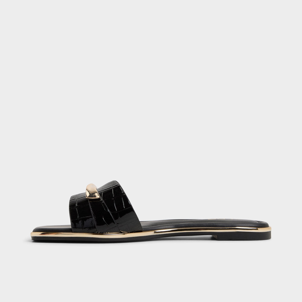 Black Darlina in Black - Slide sandal | Aldo