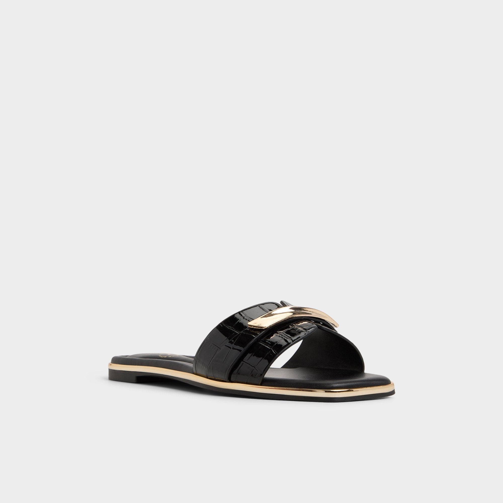 Black Darlina in Black - Slide sandal | Aldo