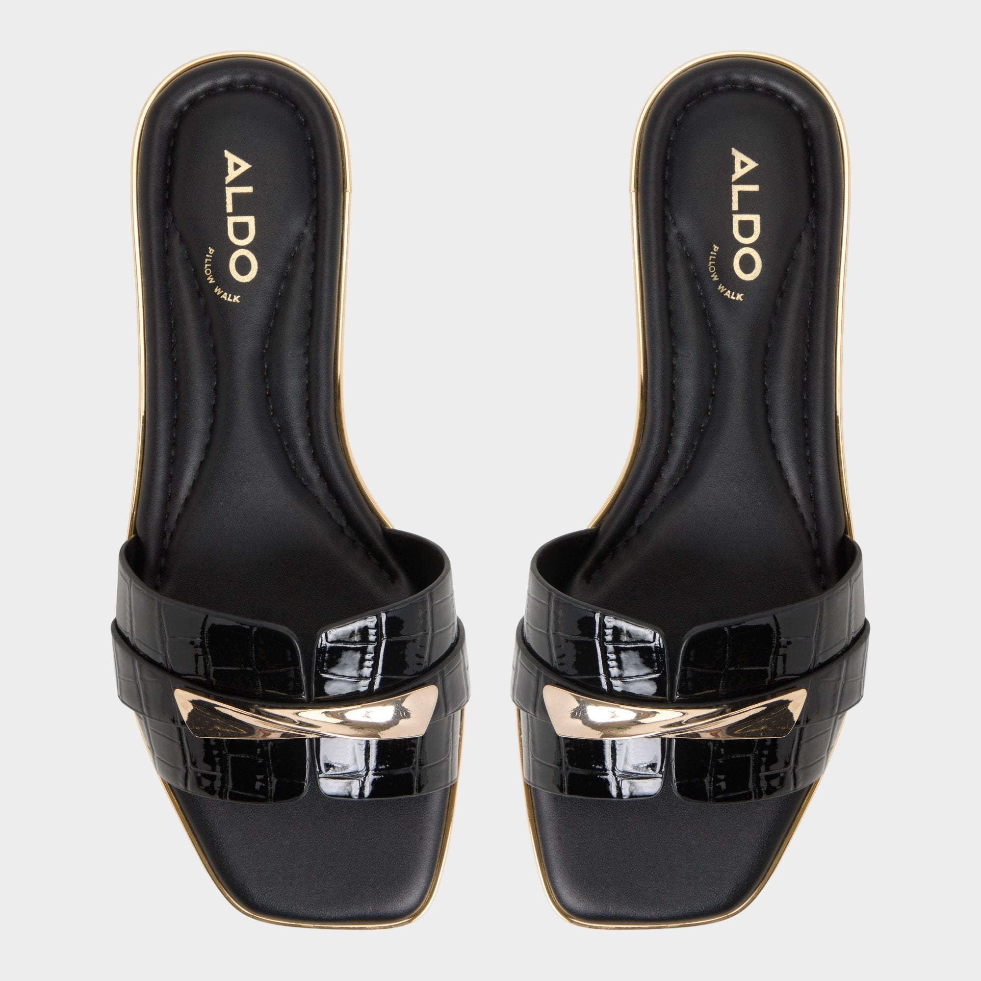 Black Darlina in Black - Slide sandal | Aldo