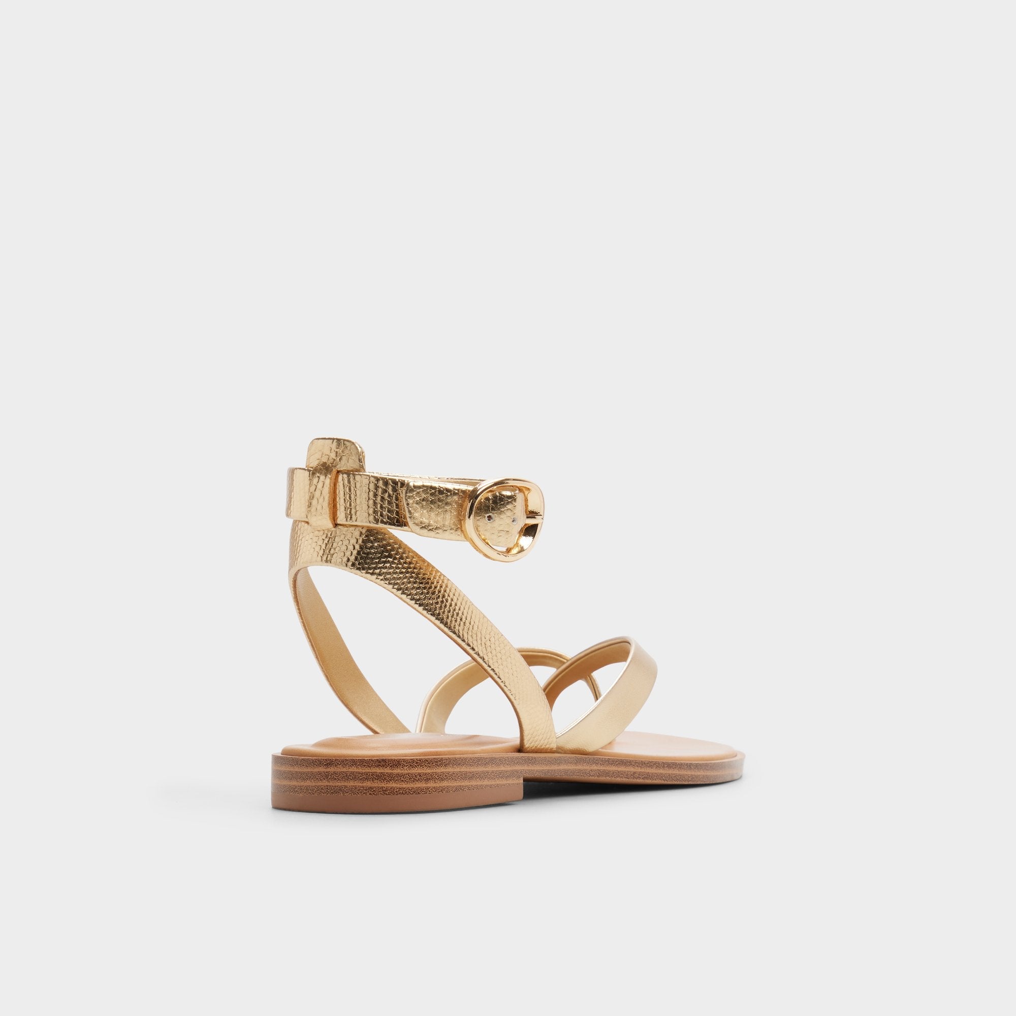 Gold Daressi in Gold - Flat sandal | Aldo