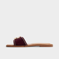 Bordo Biggin in Bordo - Slide sandal | Aldo