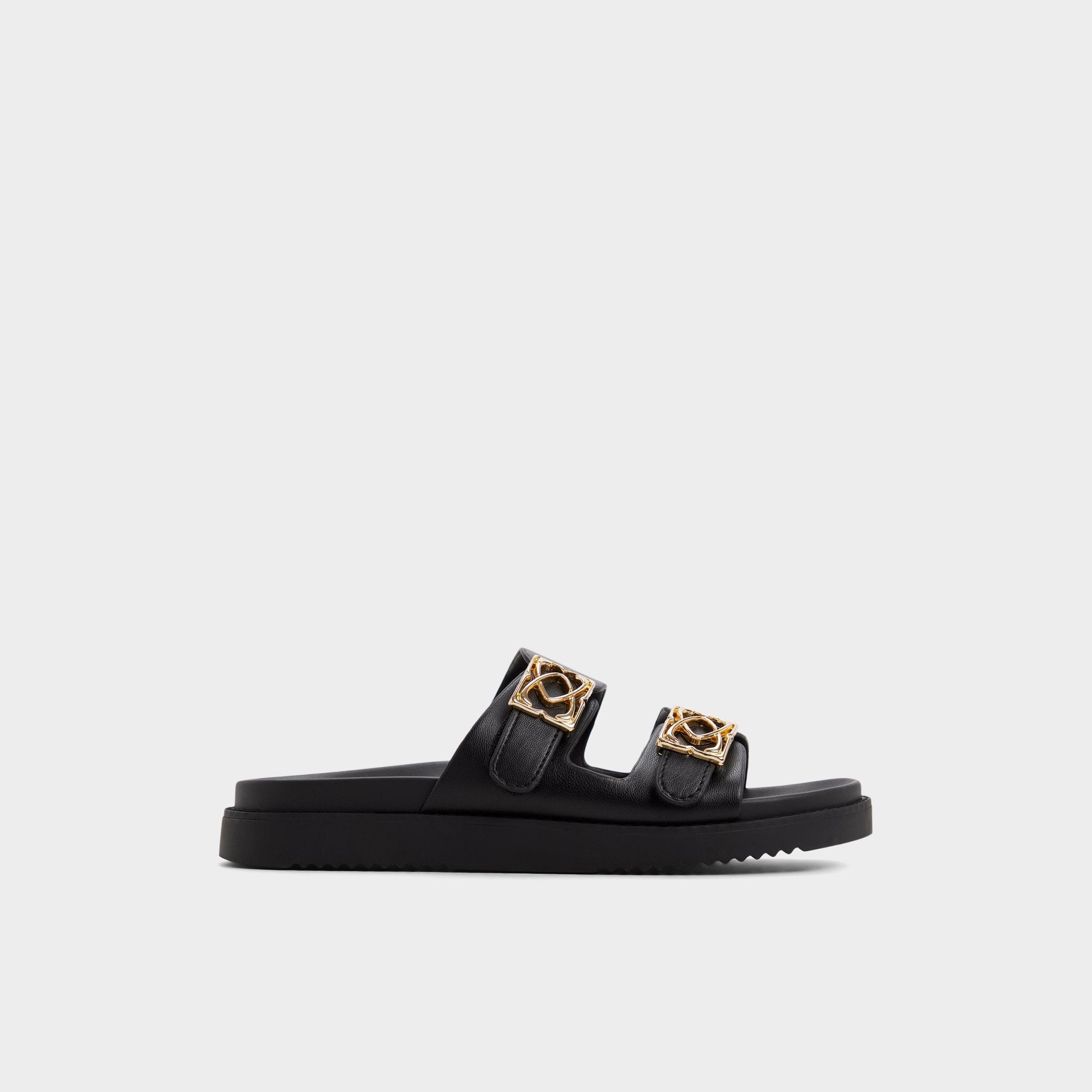 Black Mungos in Black - Footbed sandal, Footbed sandal | Aldo