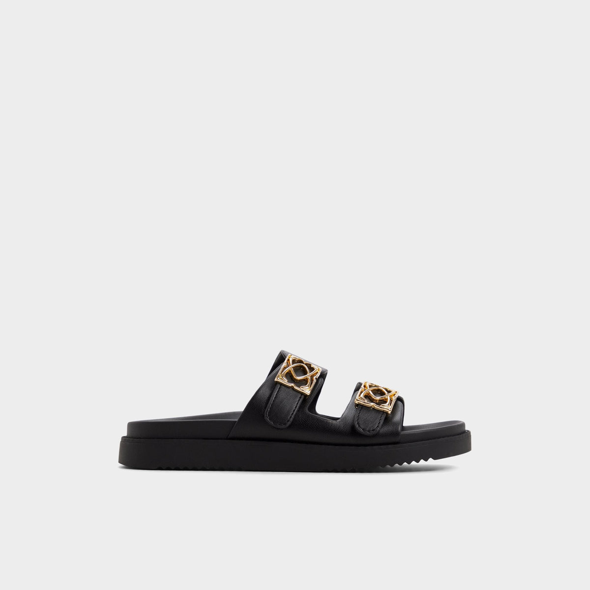 Black Mungos in Black - Footbed sandal, Footbed sandal | Aldo