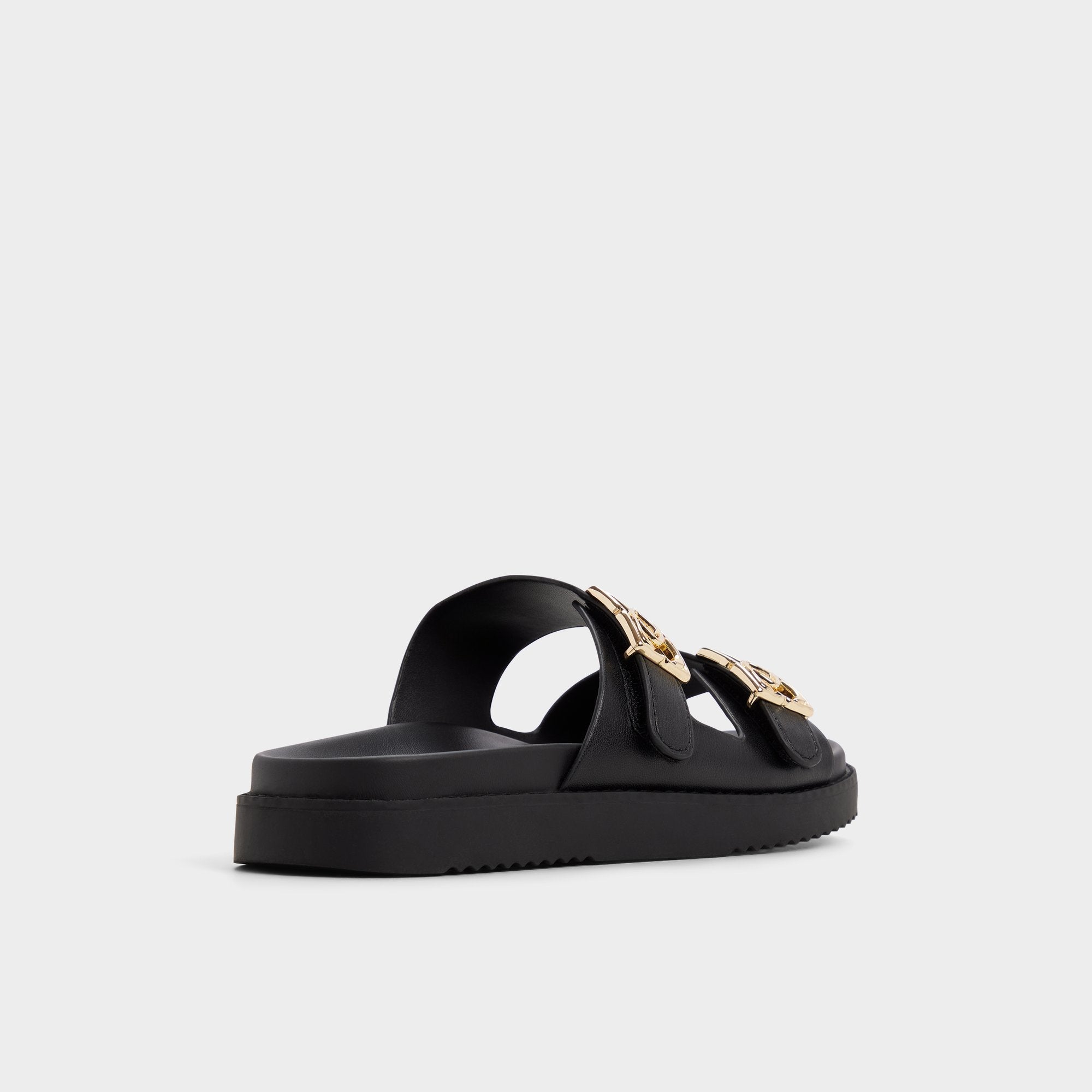 Black Mungos in Black - Footbed sandal, Footbed sandal | Aldo