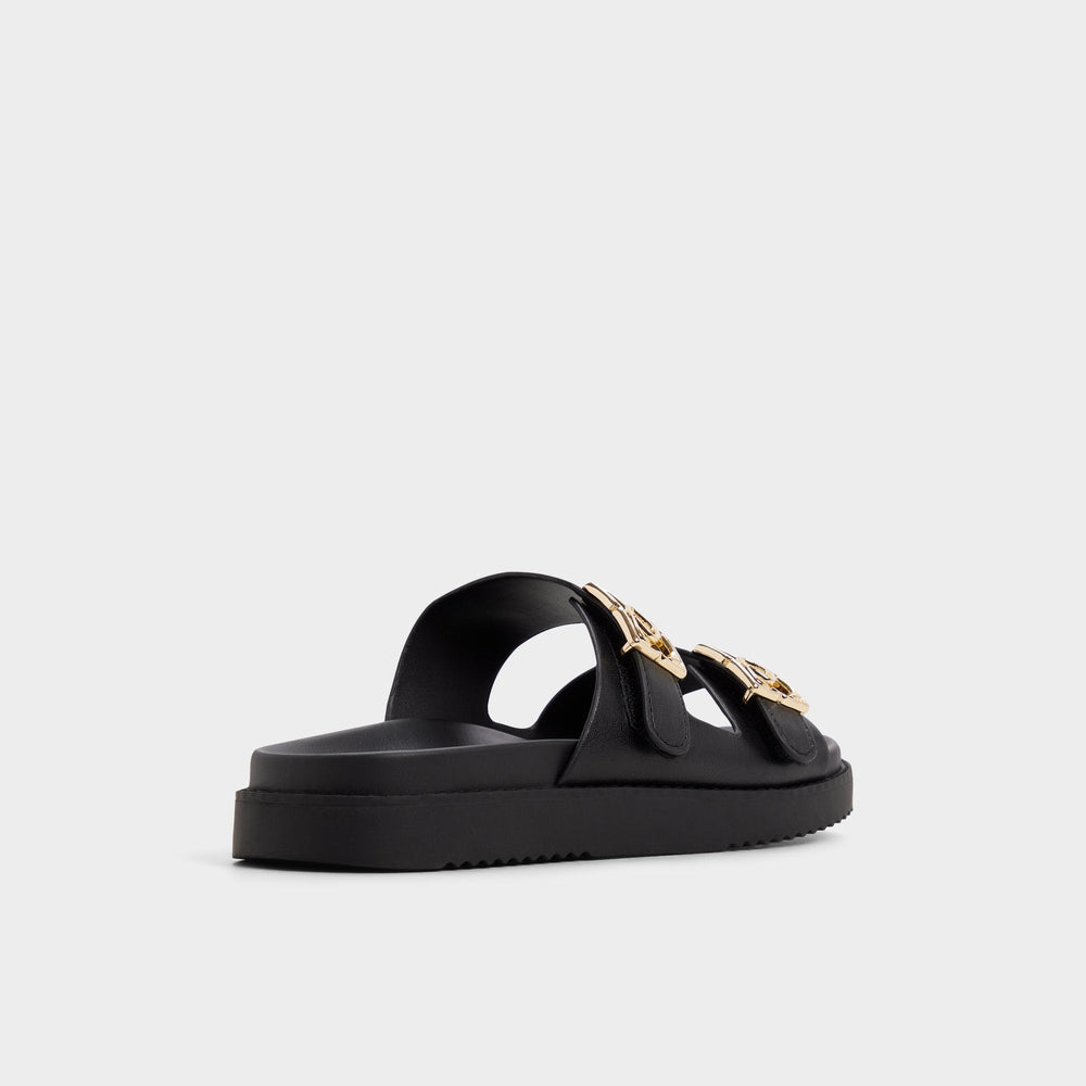 Black Mungos in Black - Footbed sandal, Footbed sandal | Aldo