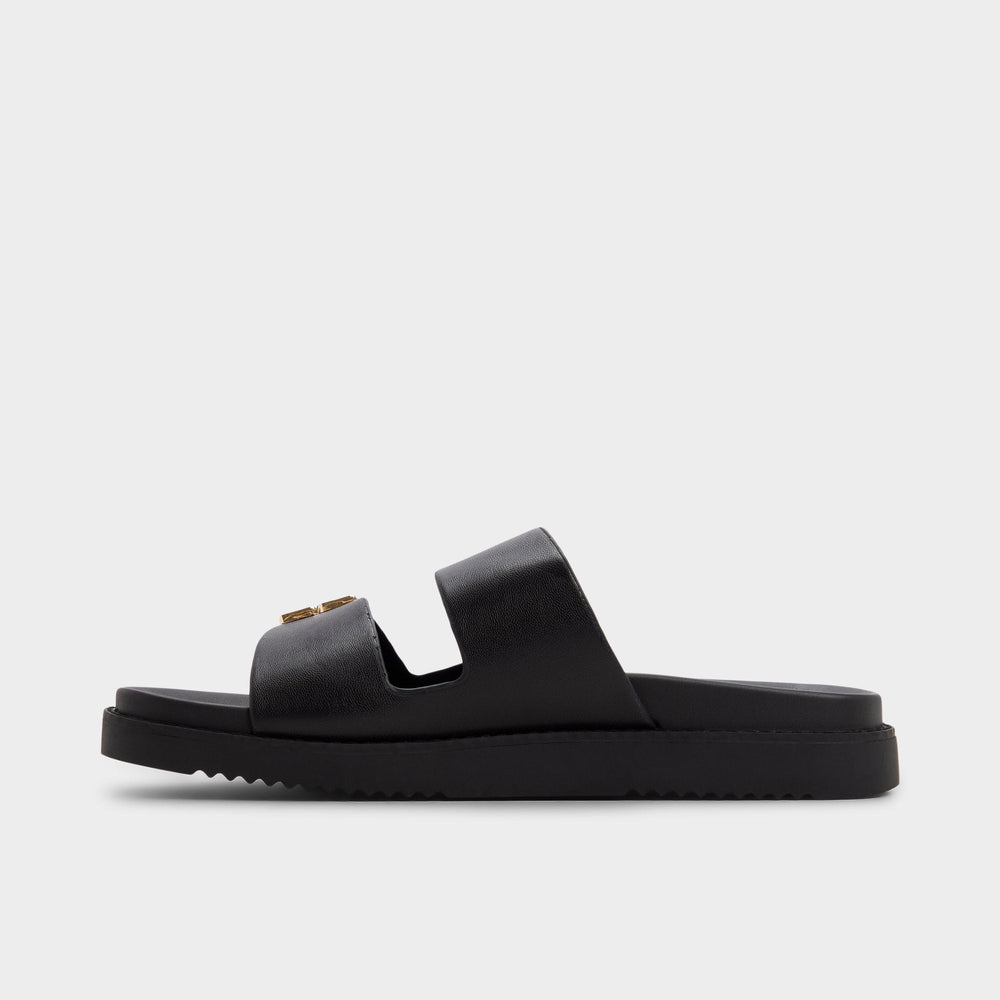 Black Mungos in Black - Footbed sandal, Footbed sandal | Aldo