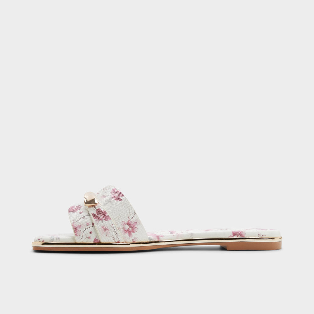 White combo Darlina in White Combo - Slide sandal | Aldo