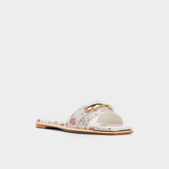 White combo Darlina in White Combo - Slide sandal | Aldo
