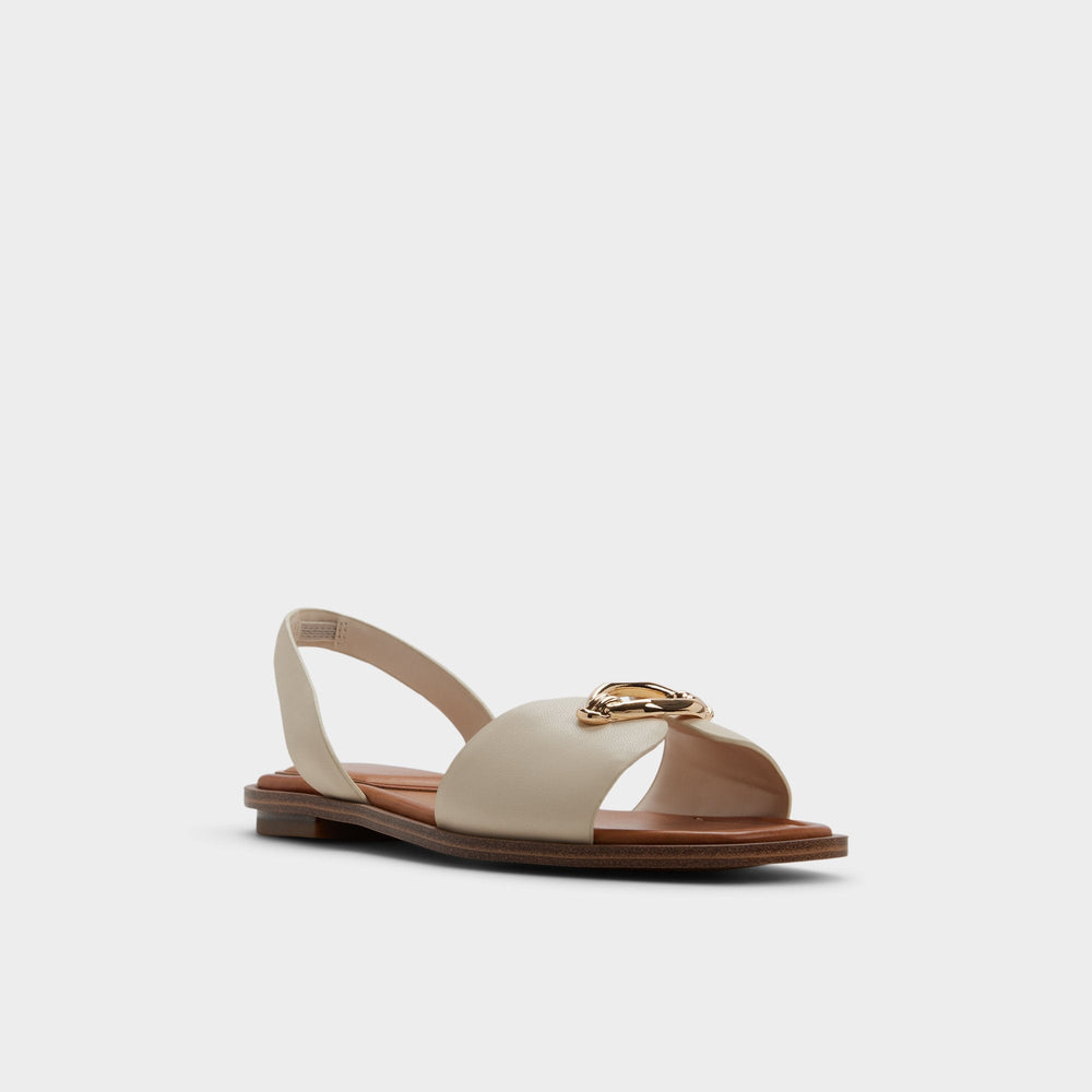Other white Calelian in Other White - Flat sandal | Aldo