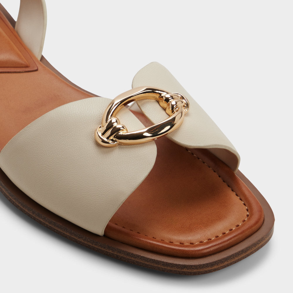 Other white Calelian in Other White - Flat sandal | Aldo