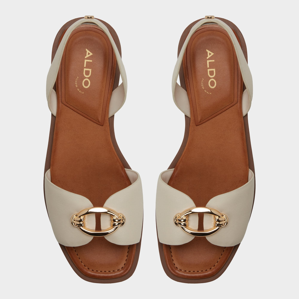 Other white Calelian in Other White - Flat sandal | Aldo