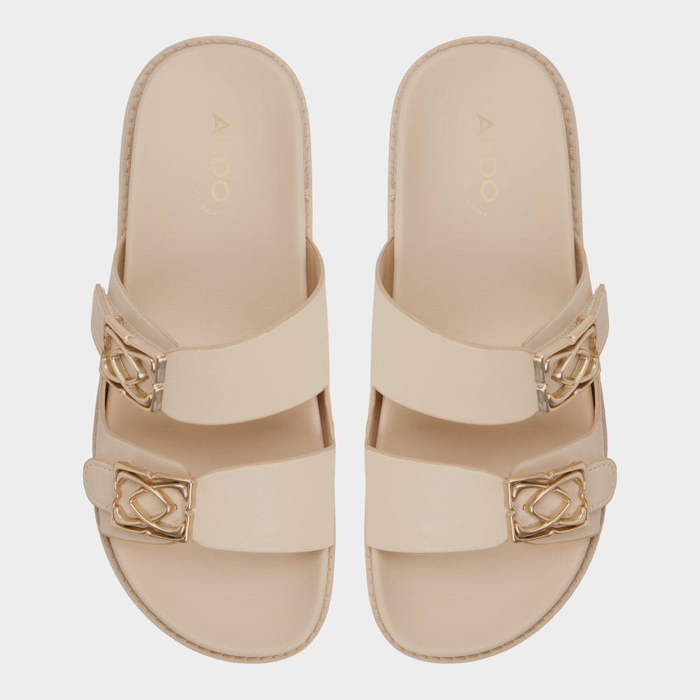 Cream Mungos in Cream - Footbed sandal, Footbed sandal | Aldo
