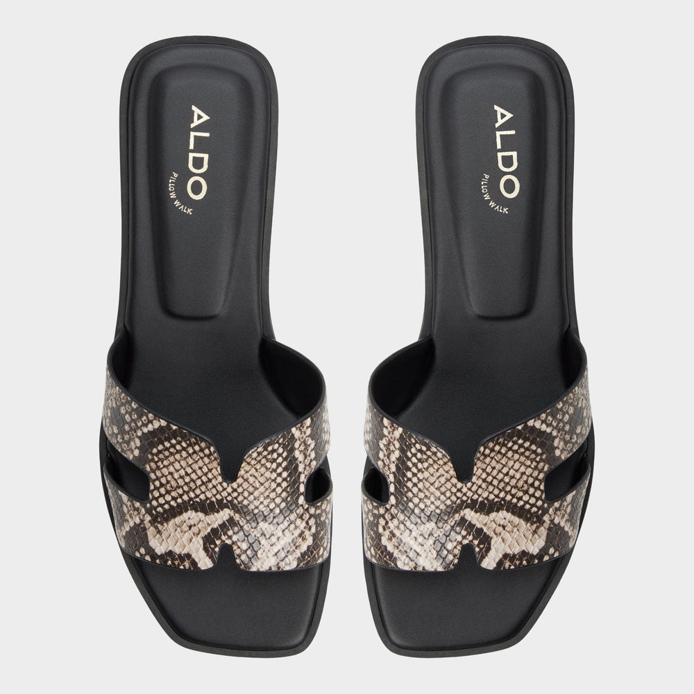 Open brown Itsandal in Open Brown 14190528 - Slide sandal | Aldo