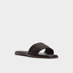 Dark brown Oceania in Dark Brown 14298155 - Slide sandal | Aldo