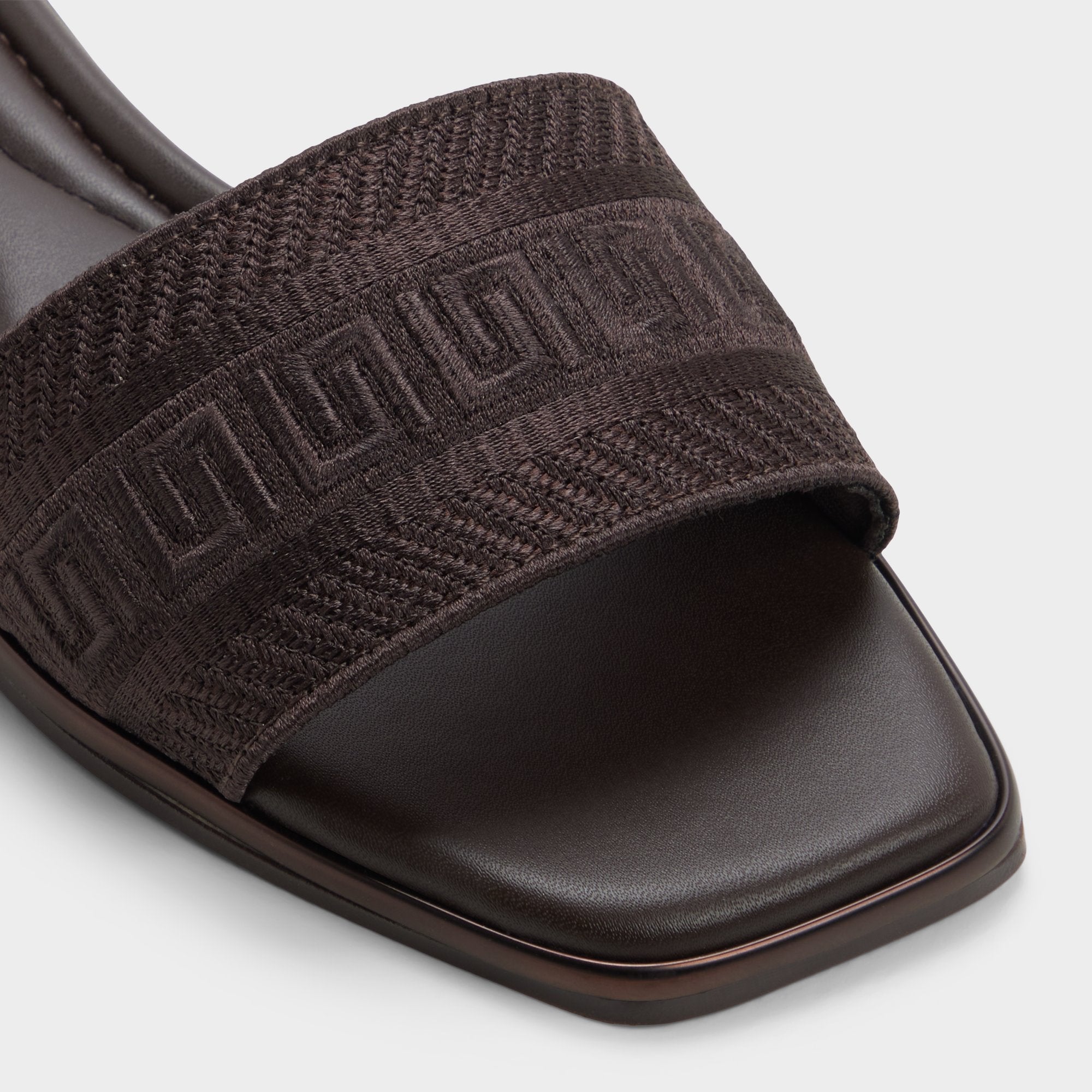 Dark brown Oceania in Dark Brown 14298155 - Slide sandal | Aldo