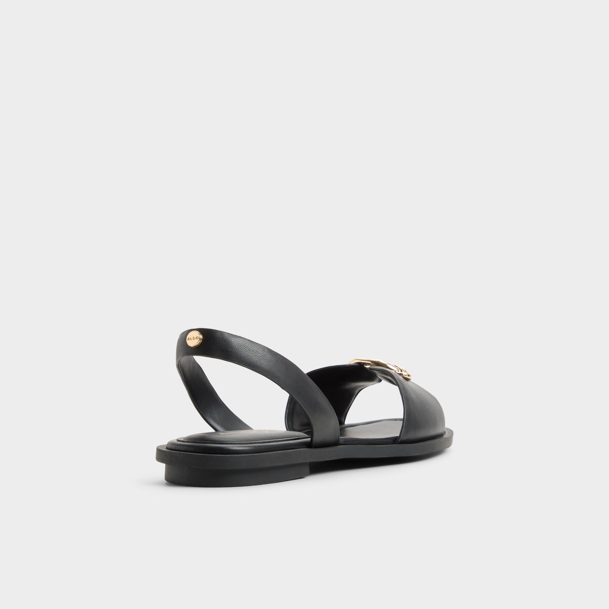 Black Calelian in Black - Flat sandal | Aldo