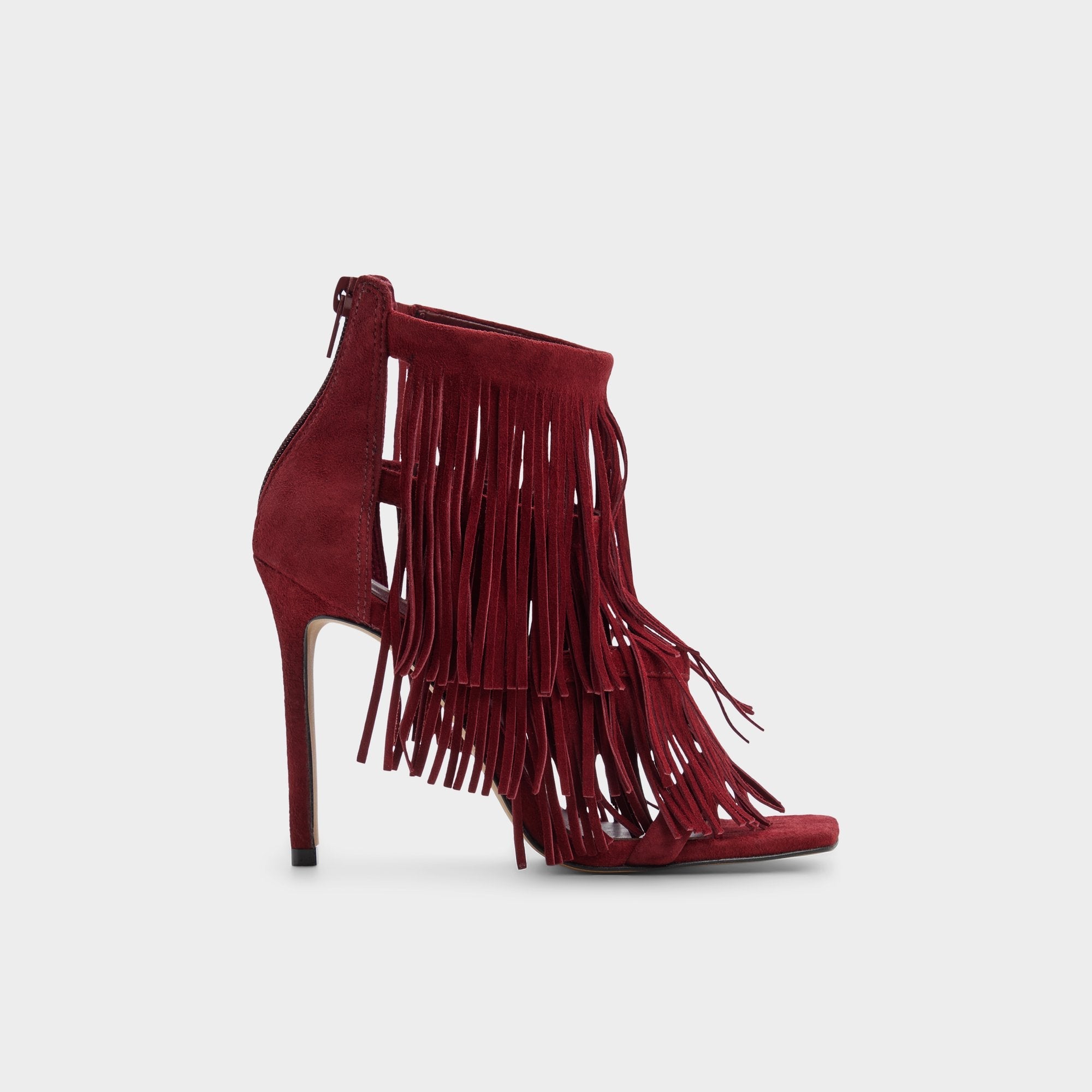 Bordo Nahana in Bordo - Strappy heeled sandal, Stiletto heel | Aldo