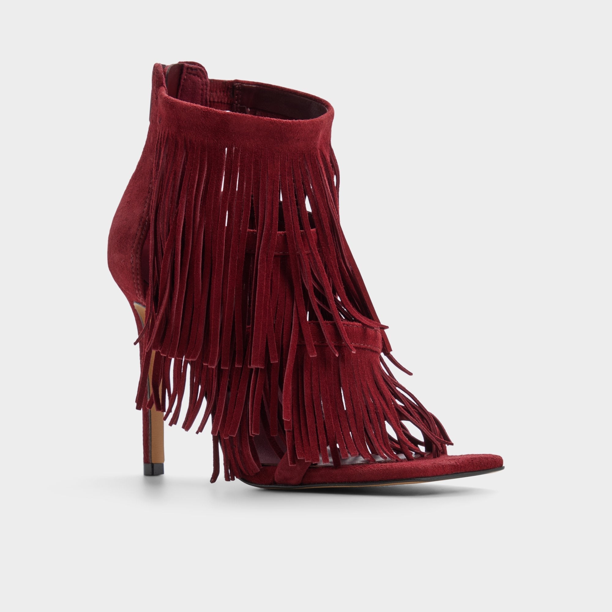 Bordo Nahana in Bordo - Strappy heeled sandal, Stiletto heel | Aldo