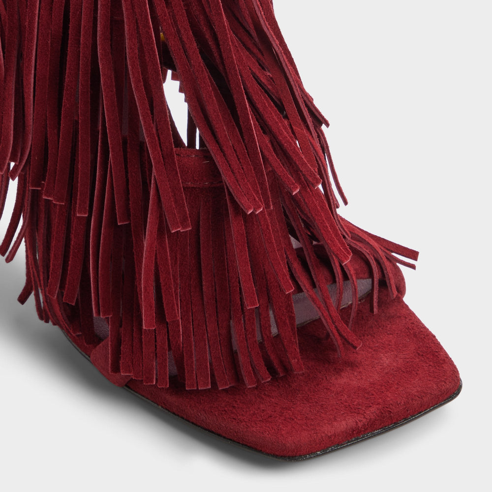 Bordo Nahana in Bordo - Strappy heeled sandal, Stiletto heel | Aldo