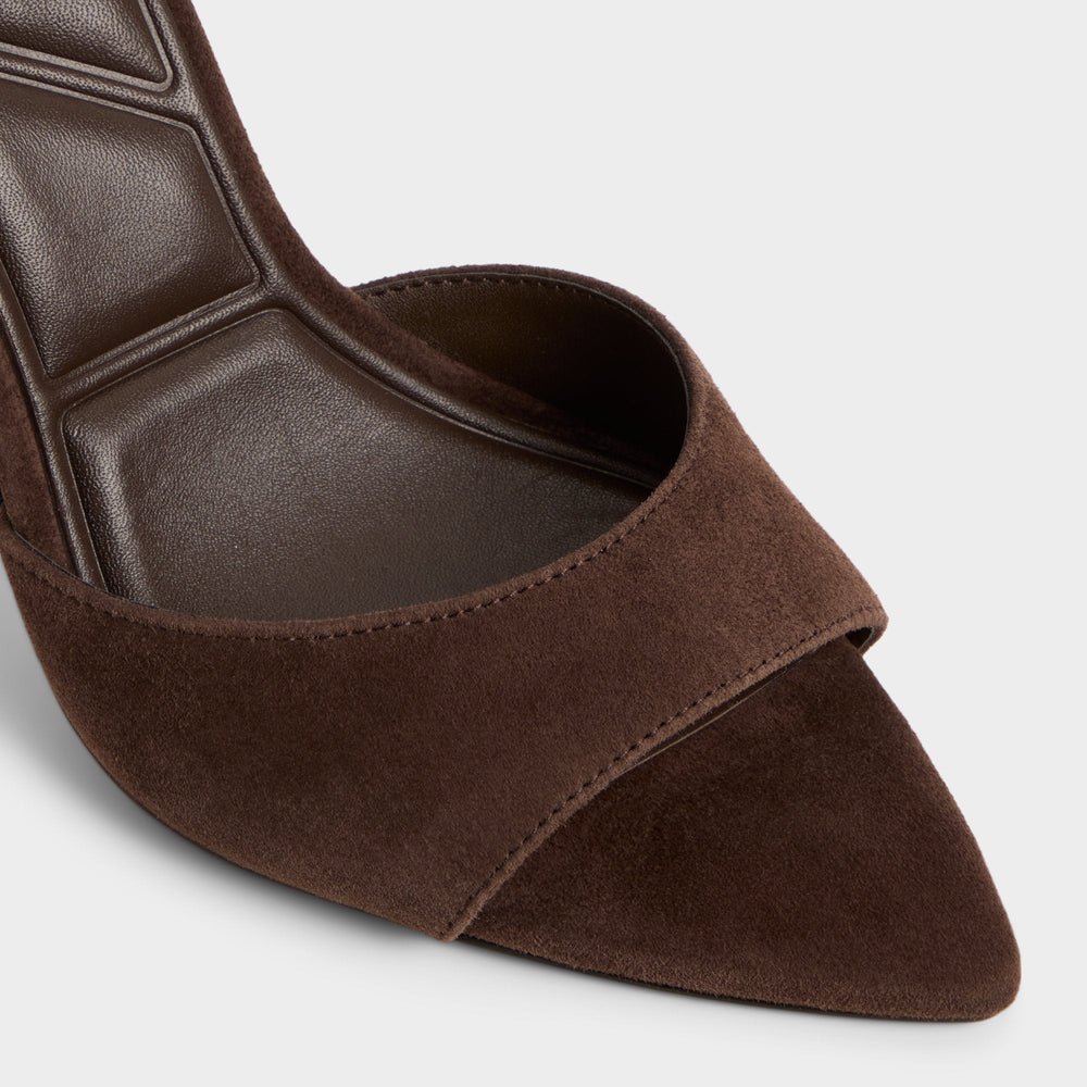 Dark brown Medeza in Dark Brown - Strappy heeled sandal | Aldo