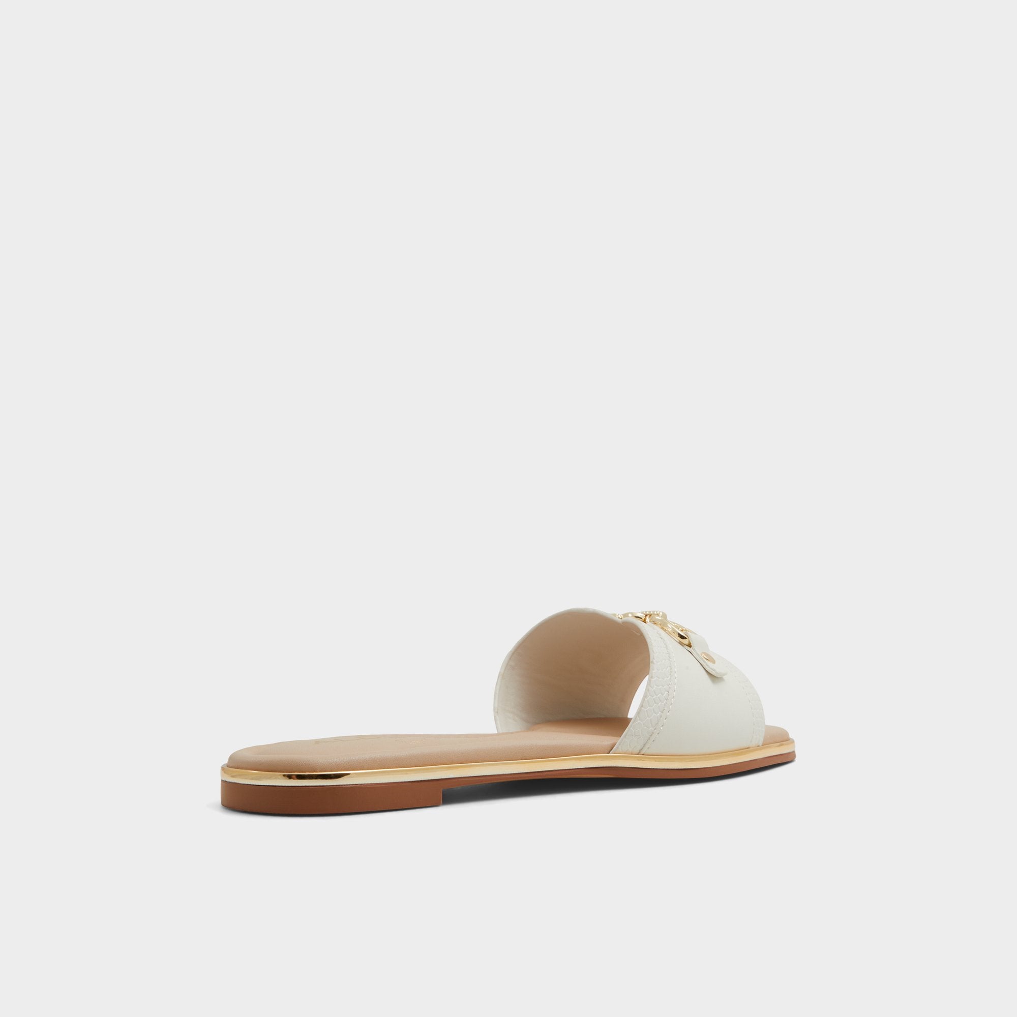 Open white Alamassi Open White Women's Flats - Slide sandal | Aldo