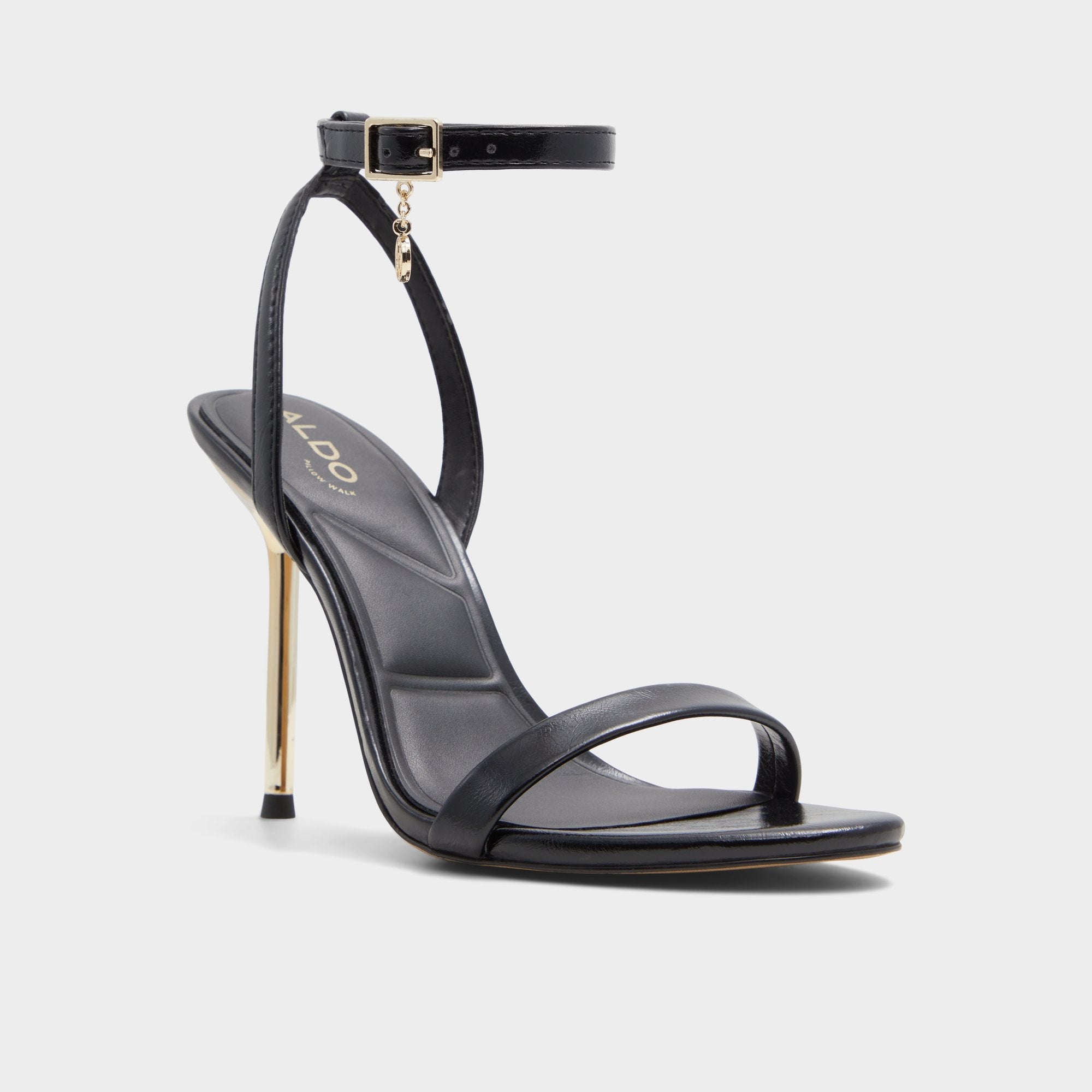 Black Maristou Black Women's Strappy sandals - Heeled sandal, Stiletto heel | Aldo