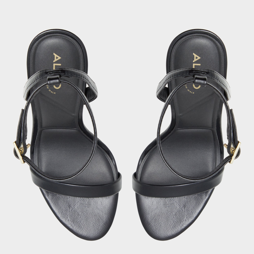 Black Maristou Black Women's Strappy sandals - Heeled sandal, Stiletto heel | Aldo
