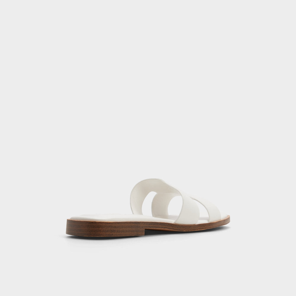 White Itsandalb in White - Slide sandal | Aldo