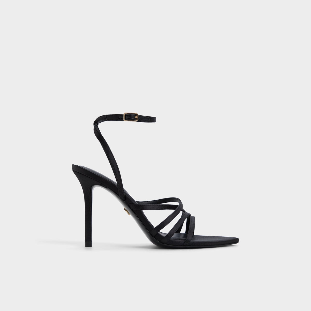 Black Solania Black Women's Strappy sandals - Strappy heeled sandal, Stiletto heel | Aldo