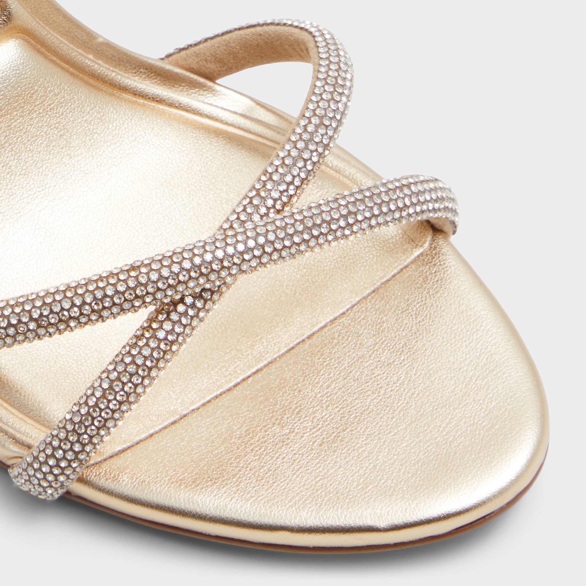 Gold Manaelden Gold Women's Heeled sandals - Strappy heeled sandal, Stiletto heel | Aldo