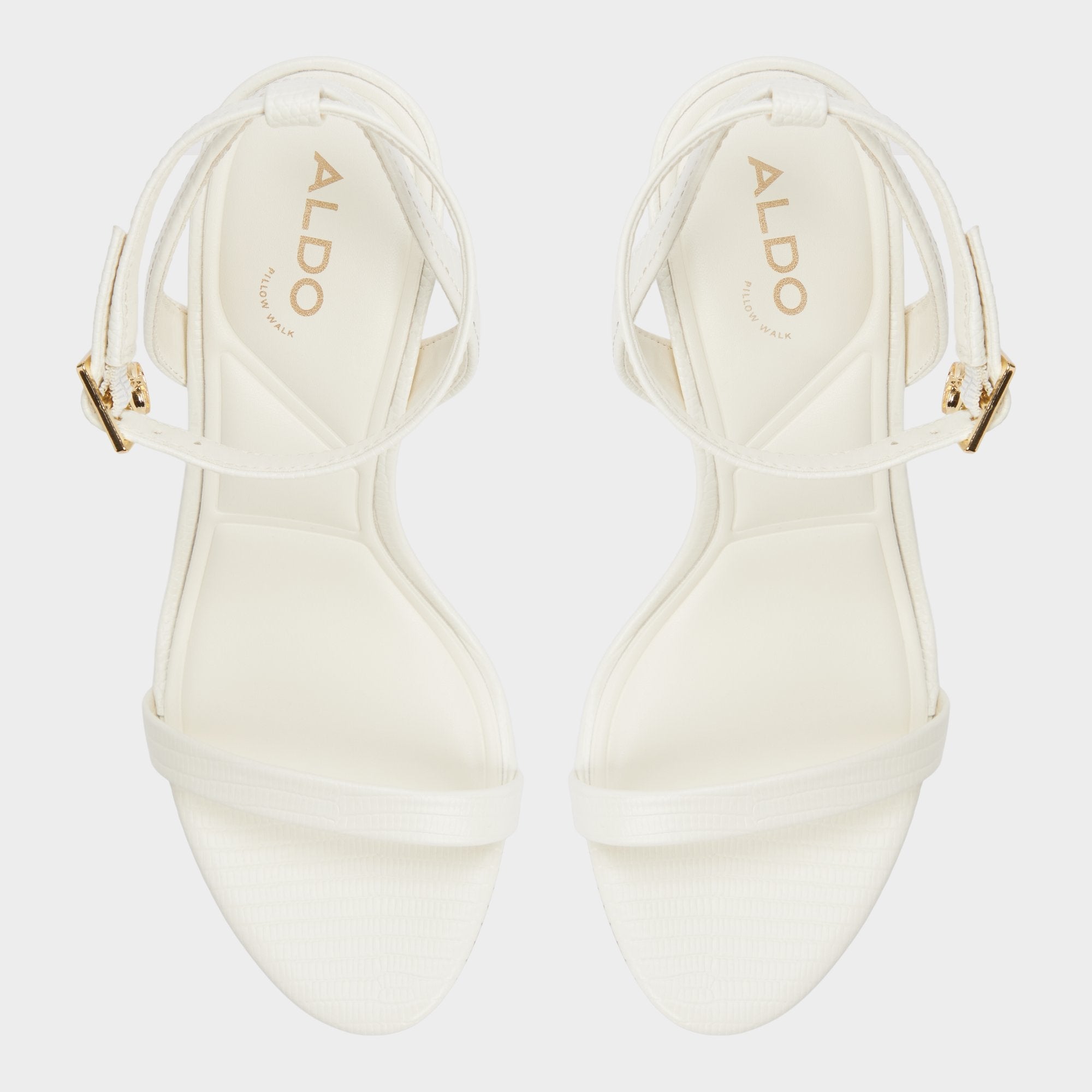 White Maristou White Women's Strappy sandals - Heeled sandal, Stiletto heel | Aldo