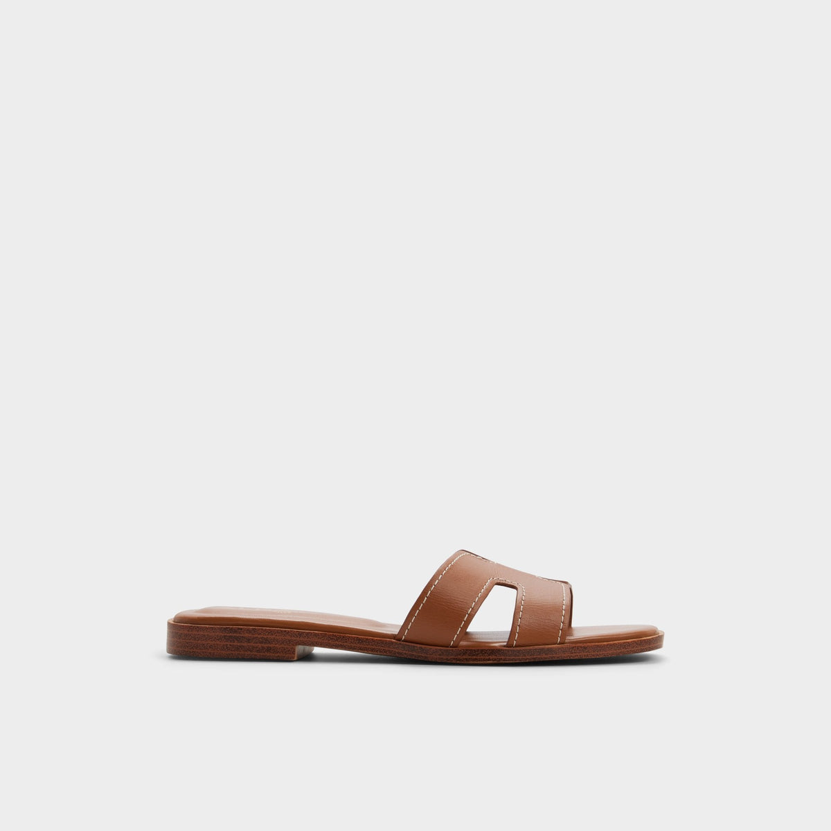 Medium brown Itsandalb in Medium Brown - Slide sandal | Aldo