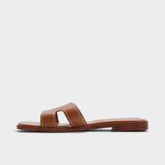 Medium brown Itsandalb in Medium Brown - Slide sandal | Aldo