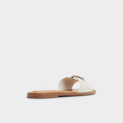 White/bone Biggin in White Bone - Slide sandal | Aldo
