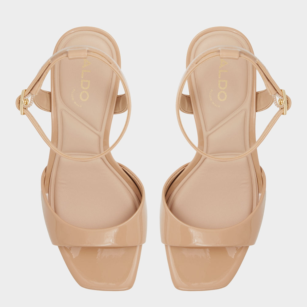 Other brown Sake Other Brown Women's Strappy sandals - Strappy heeled sandal | Aldo