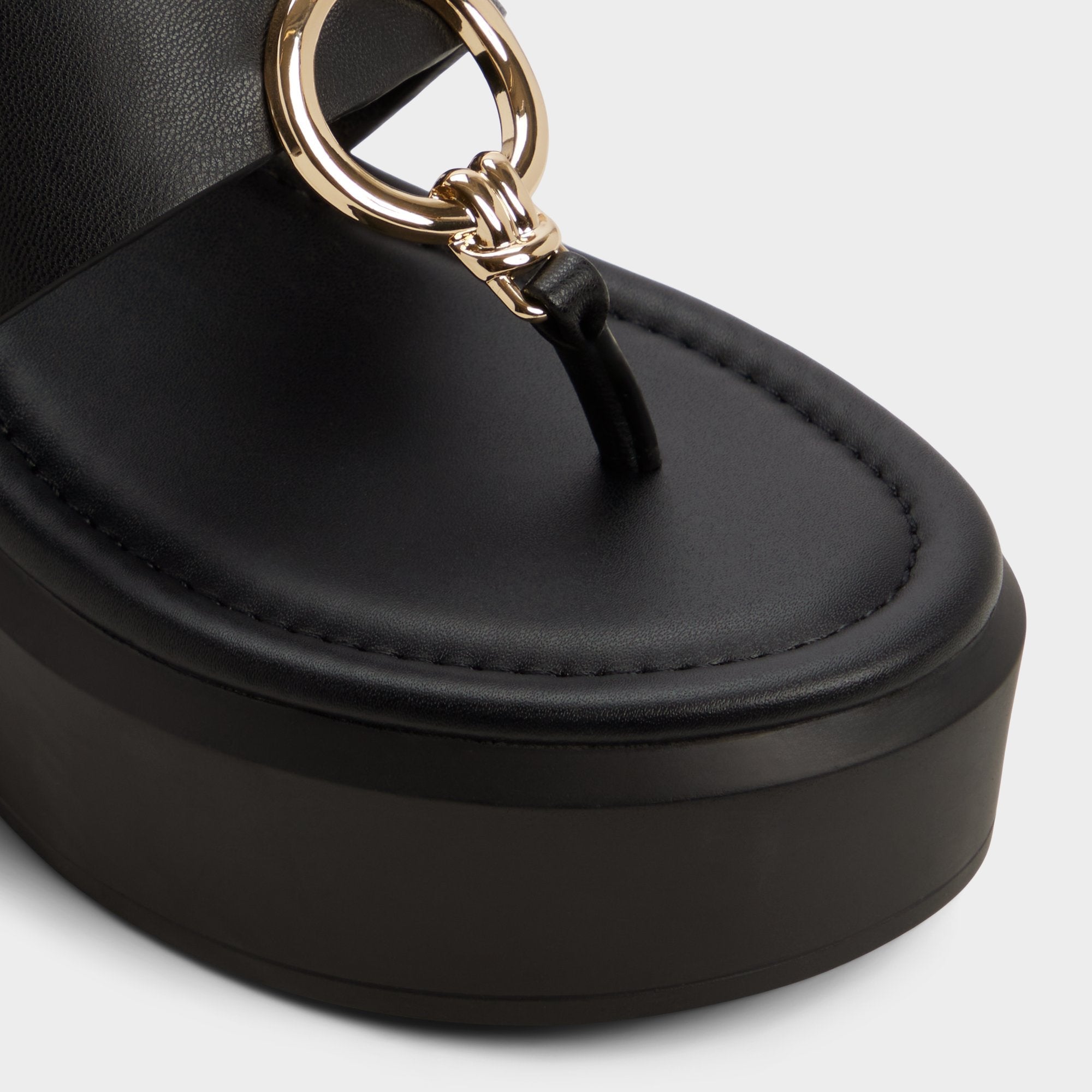 Black Friegan in Black - Slide sandal, Wedge heel | Aldo