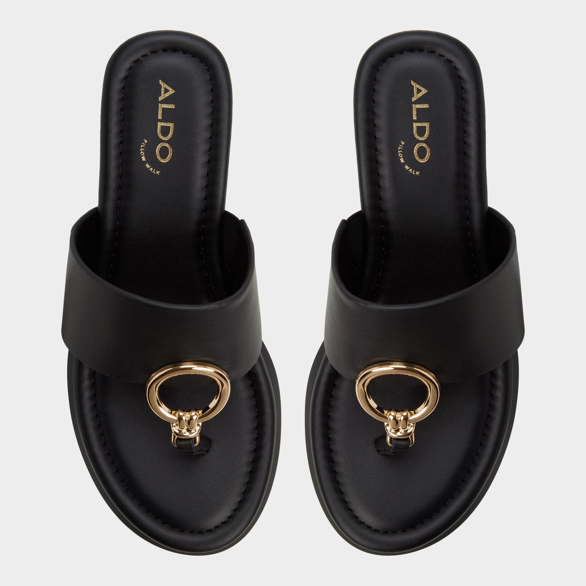 Black Friegan in Black - Slide sandal, Wedge heel | Aldo