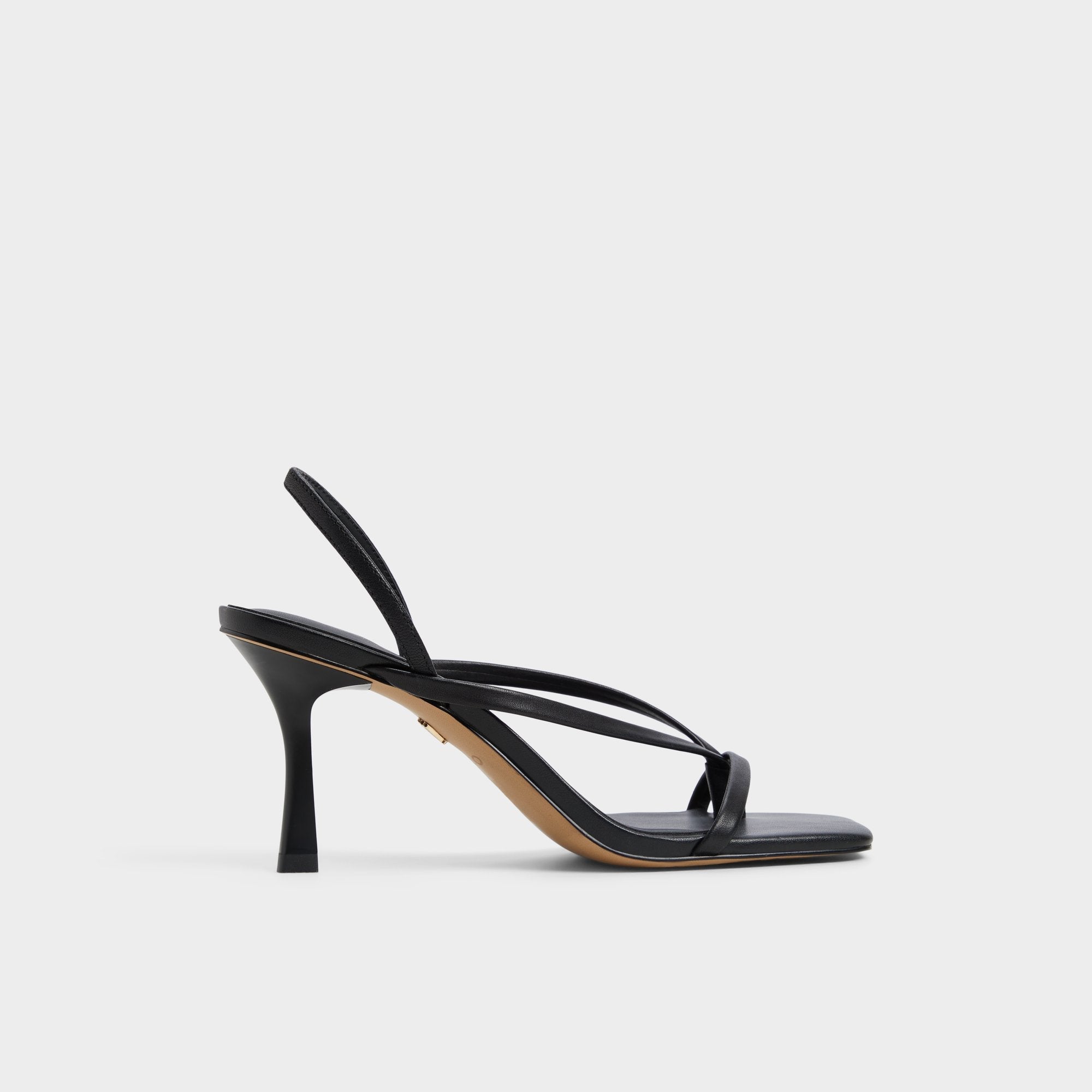 Other black Riva Other Black Women's Strappy sandals - Sling back heeled sandal, Stiletto heel | Aldo