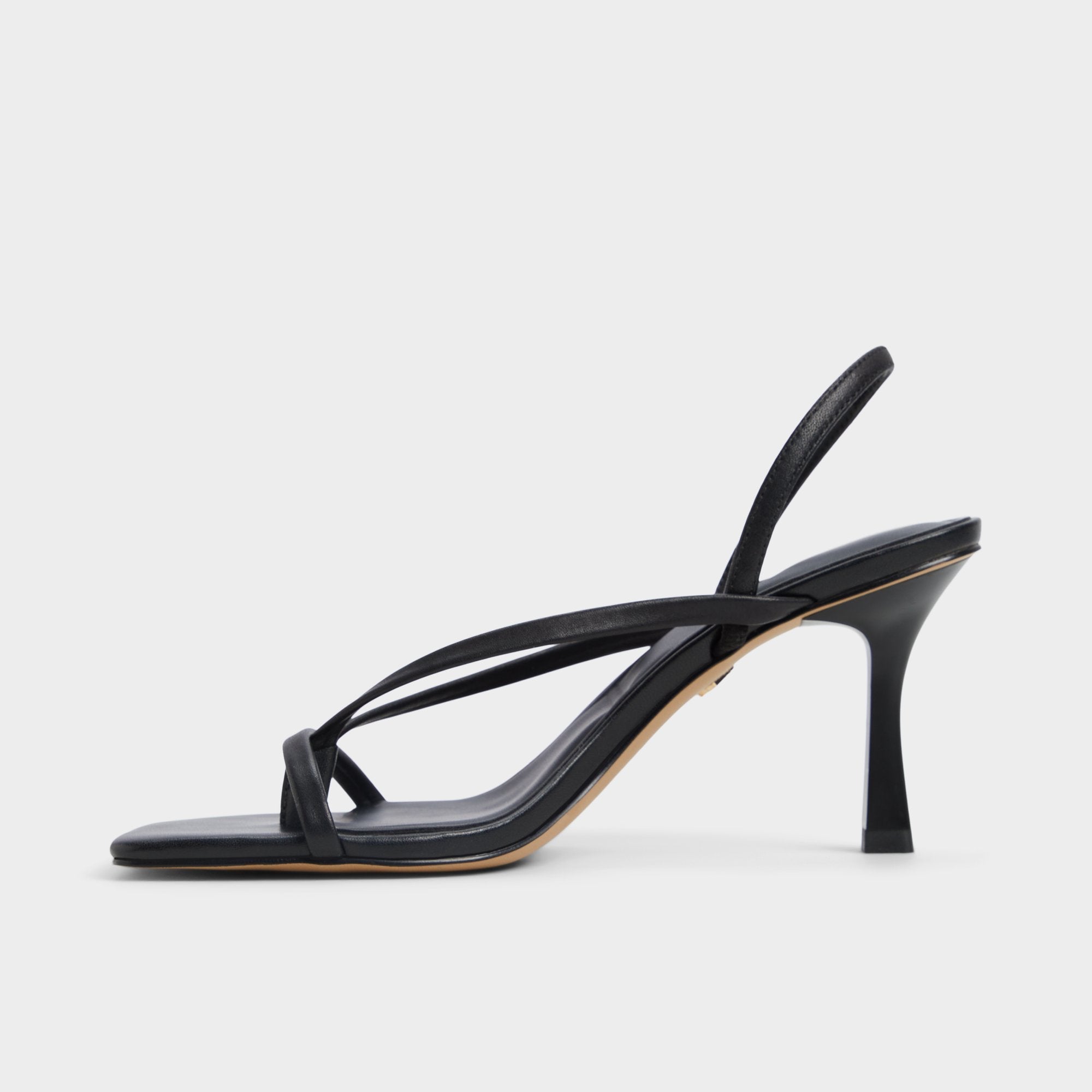 Other black Riva Other Black Women's Strappy sandals - Sling back heeled sandal, Stiletto heel | Aldo
