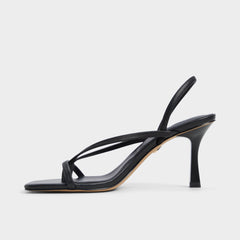 Other black Riva Other Black Women's Strappy sandals - Sling back heeled sandal, Stiletto heel | Aldo