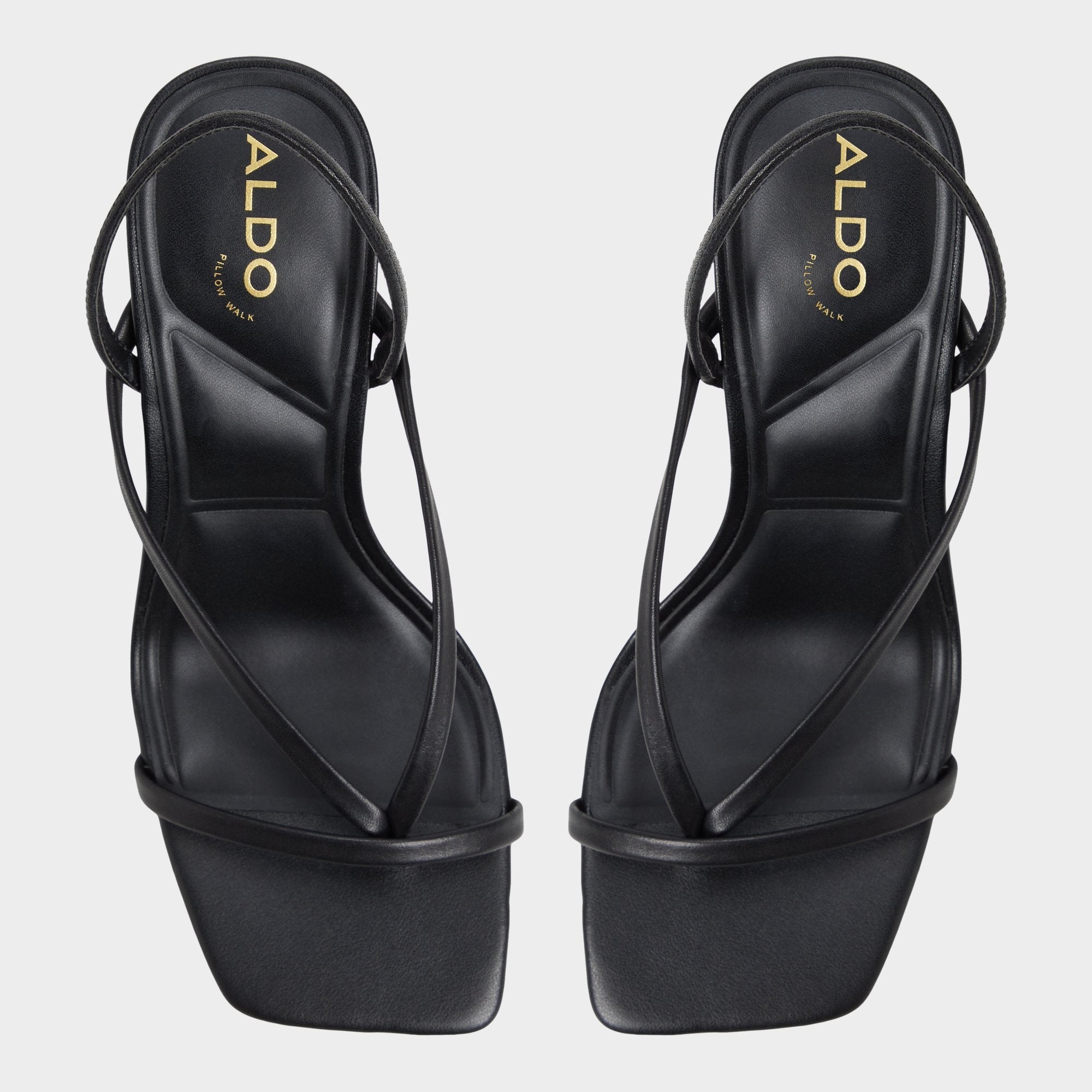 Other black Riva Other Black Women's Strappy sandals - Sling back heeled sandal, Stiletto heel | Aldo