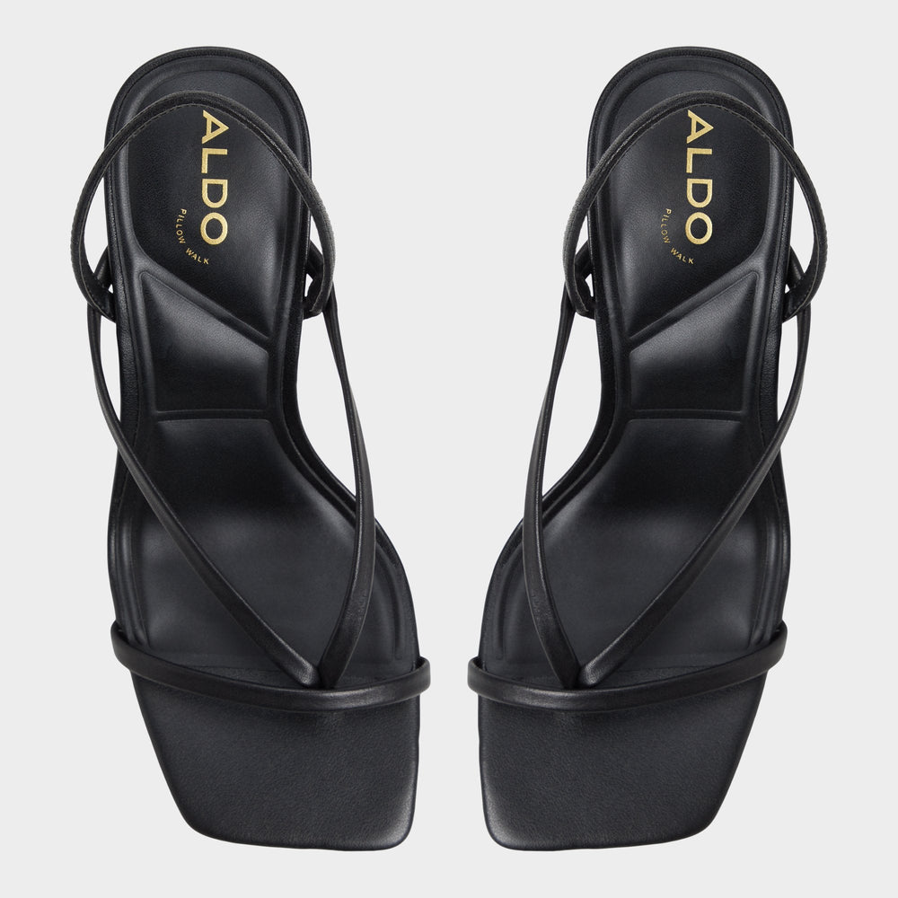 Other black Riva Other Black Women's Strappy sandals - Sling back heeled sandal, Stiletto heel | Aldo